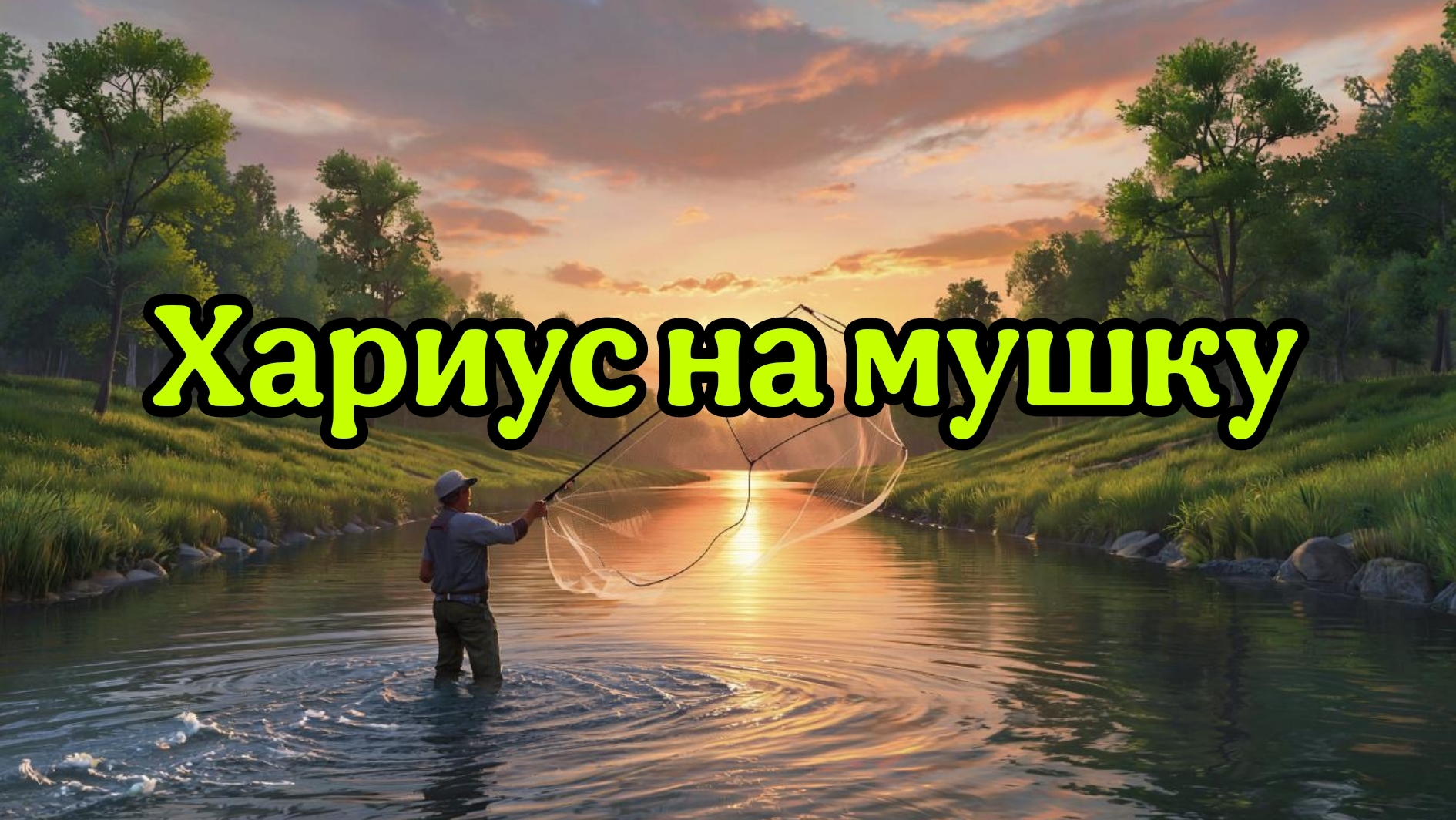 Рыбалка. Хариус на мушку.