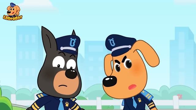 Чужие зверушки - не игрушки!   Опасность в жизни   Новый эпизод   Мультик для детей   Шериф Лабрадор
