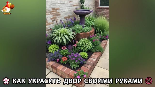 Как украсить двор дома фото идеи (590) 🏡 для дачи и сада своими руками 🌷🪻🌺💮