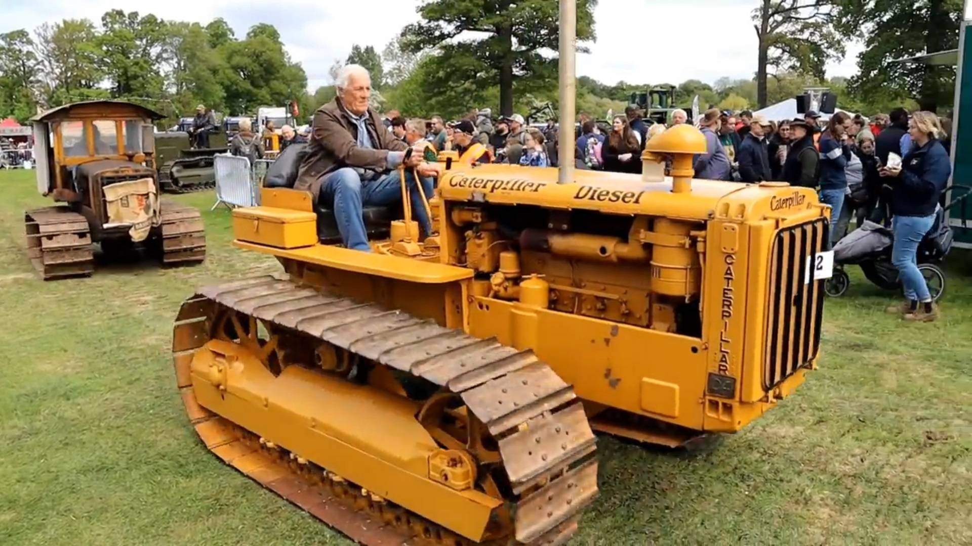 Мощь! Caterpillar 1960-х годов! Работает как новый! #2