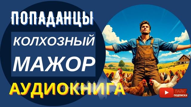 АУДИОКНИГА // КОЛХОЗНЫЙ МАЖОР: А как тут выжить? / Попаданцы, альтернативная история, ссср / КНИГА 1