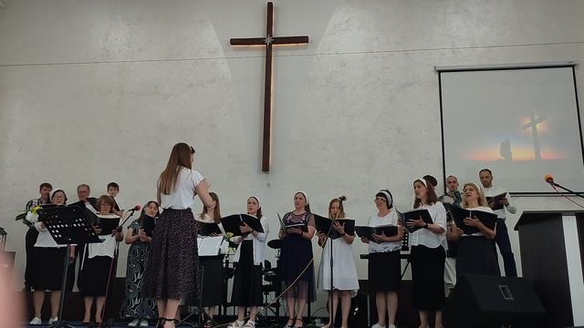 Христианский хор. Барнаульская, Центральная Церковь ЕХБ .