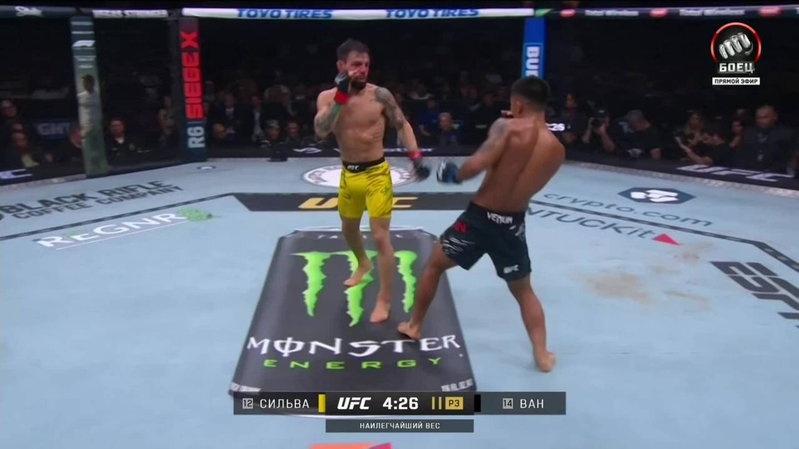 Джошуа Ван победил Бруно Сильву (видео). UFC 316