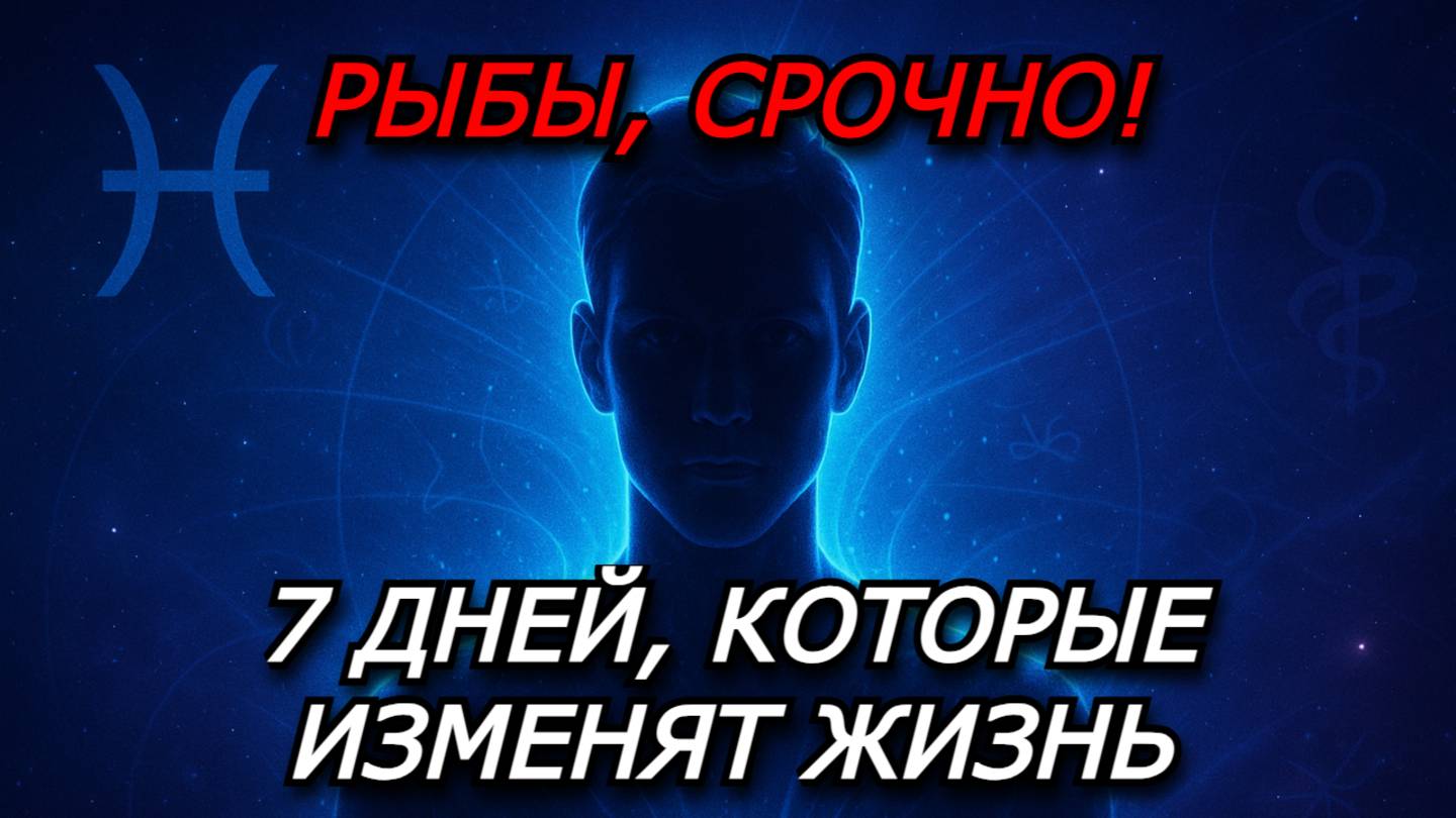 🐟 Рыбы, 7 дней решают всё! 💰❤️ Судьба, Деньги и Любовь — Ключевые перемены июня 2025 🔥