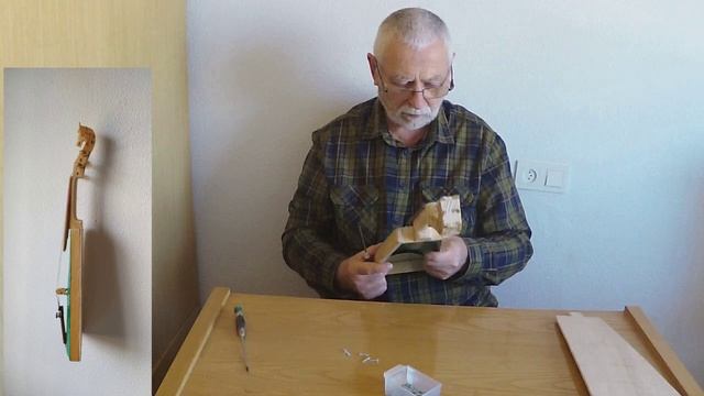 Мой авторский  Морин хуур с использованием пластика /монгольская скрипка/, который может звучать не