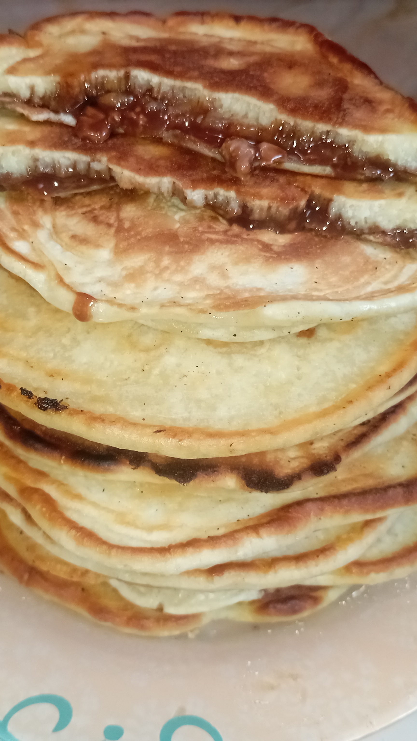 Панкейки с шоколадом#еда#кулинария#рецепты#вкусно#готовимдома