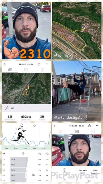 #2310 день непрерывных тренировок и спорта