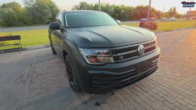 VW Teramont X - доводчики, русификация, матовая пленка. (лаборатория, таможня, выдача)