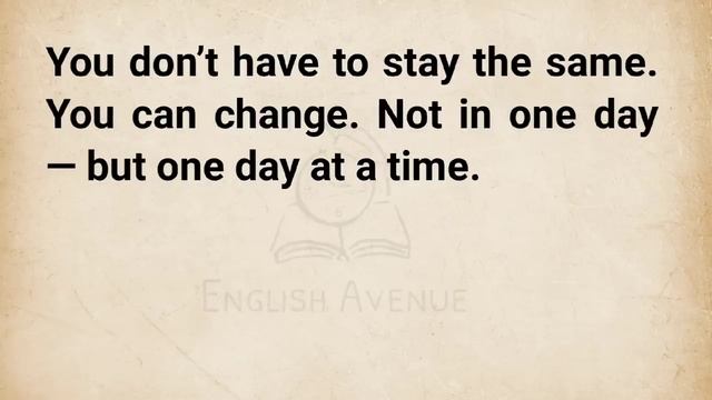 This Video Will Make You CONFIDENT Forever   Learn English Through Motivational Lesson 🔥   Level 3