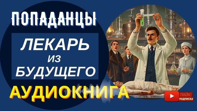 АУДИОКНИГА ПОЛНОСТЬЮ // ЛЕКАРЬ ИЗ БУДУЩЕГО // Попаданцы, альтернативная история / КНИГА 1