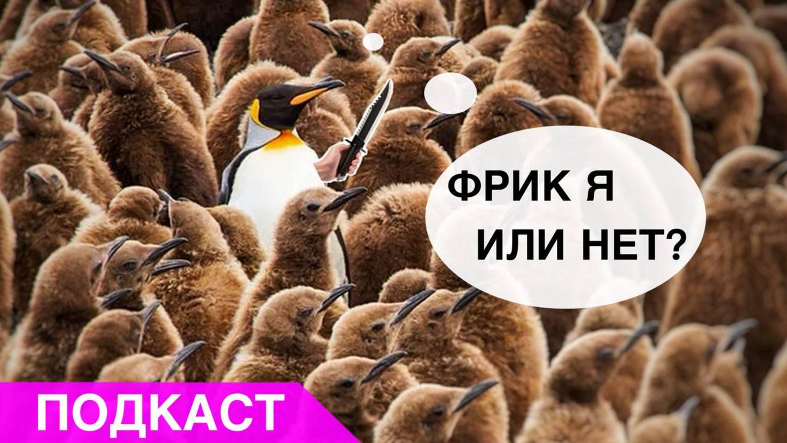 ПОДКАСТ №3 НОЖЕМАНЫ - ФРИКИ?