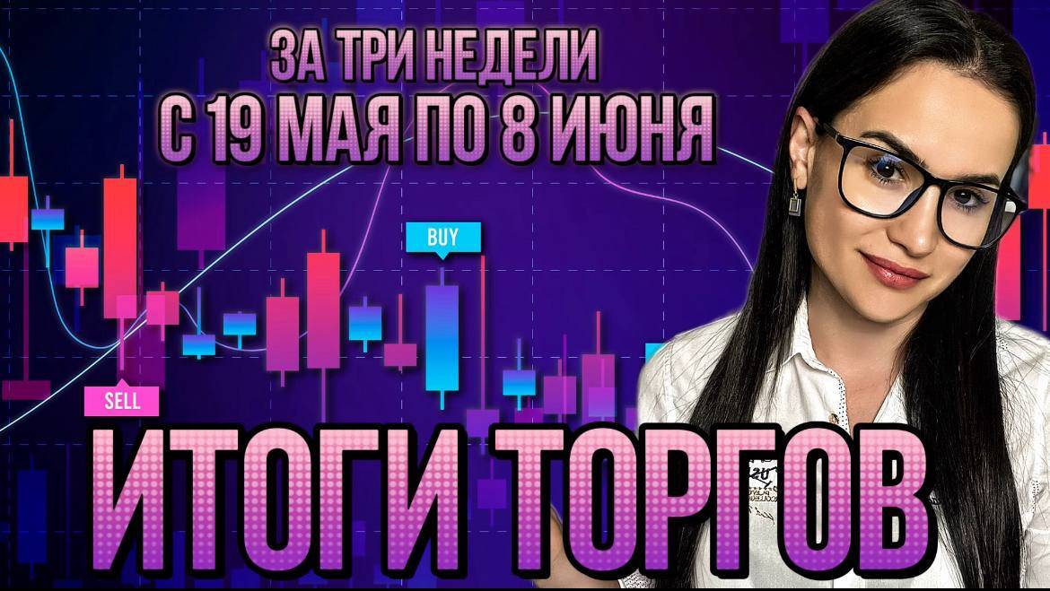 Итоги торгов за три недели с 19 мая по 8 июня