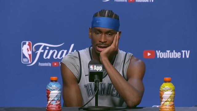 The Oklahoma City Thunder Talk NBA Finals Ahead Of Game 2 | June 7, 2025