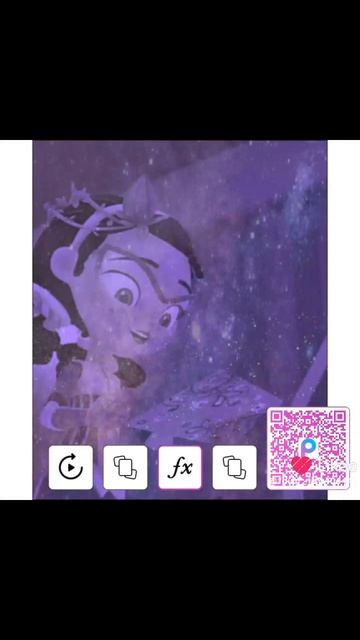 Туториал по обработке кадра с Машей из сказочного патруля в приложении Picsart
