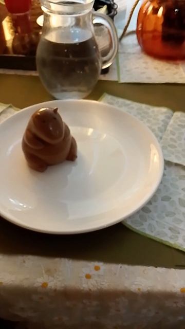 ДАЖЕ ЕДА 🍽 С КАПИБАРОЙ!!!