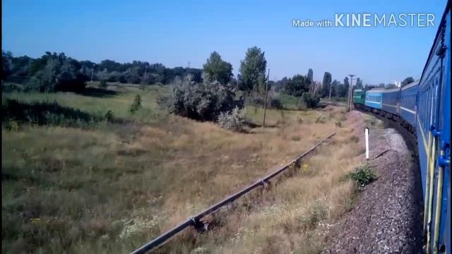 Прибытие На Поезде №256Ш на станцию Николаев-пасс