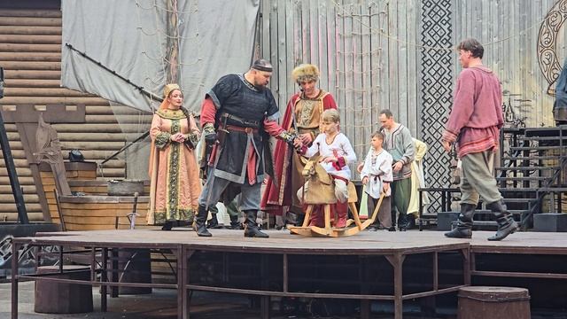 Уличный театр Садко.Великий Новгород.