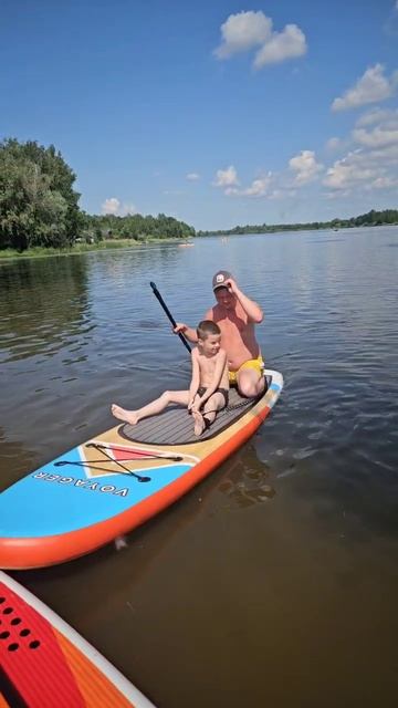 Плаваю на сап доске😎🌞