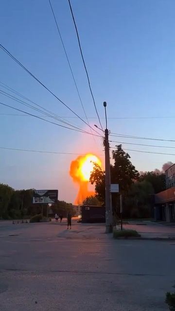 СВО, Вторичная детонация в Тернополе