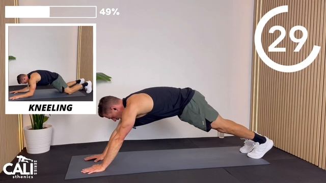 30 Min CALISTHENICS PUSH WORKOUT _ No Equipment _ Day 9