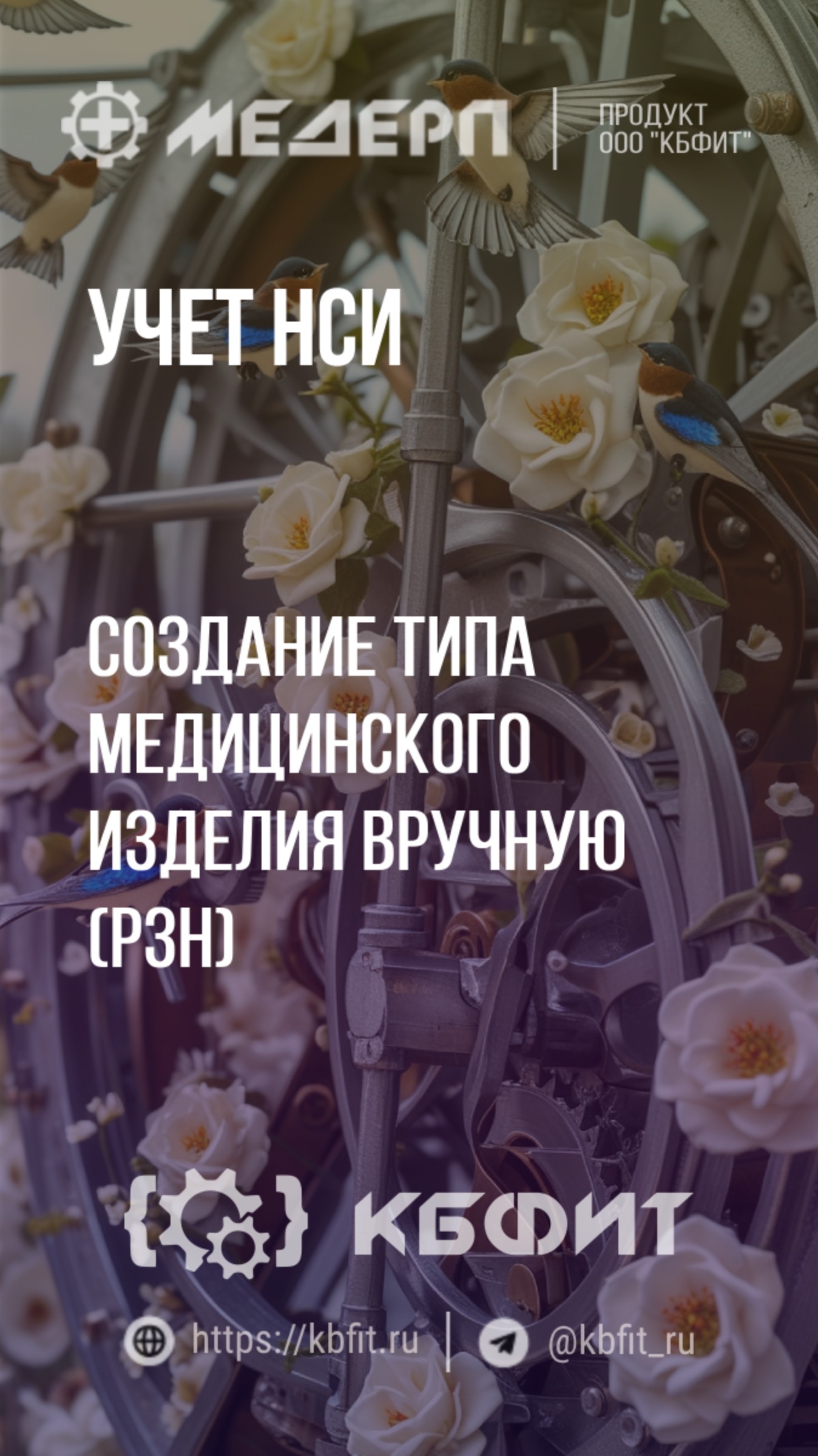 КБФИТ: МЕДЕРП. Учет НСИ: Создание типа медицинского изделия вручную (РЗН)