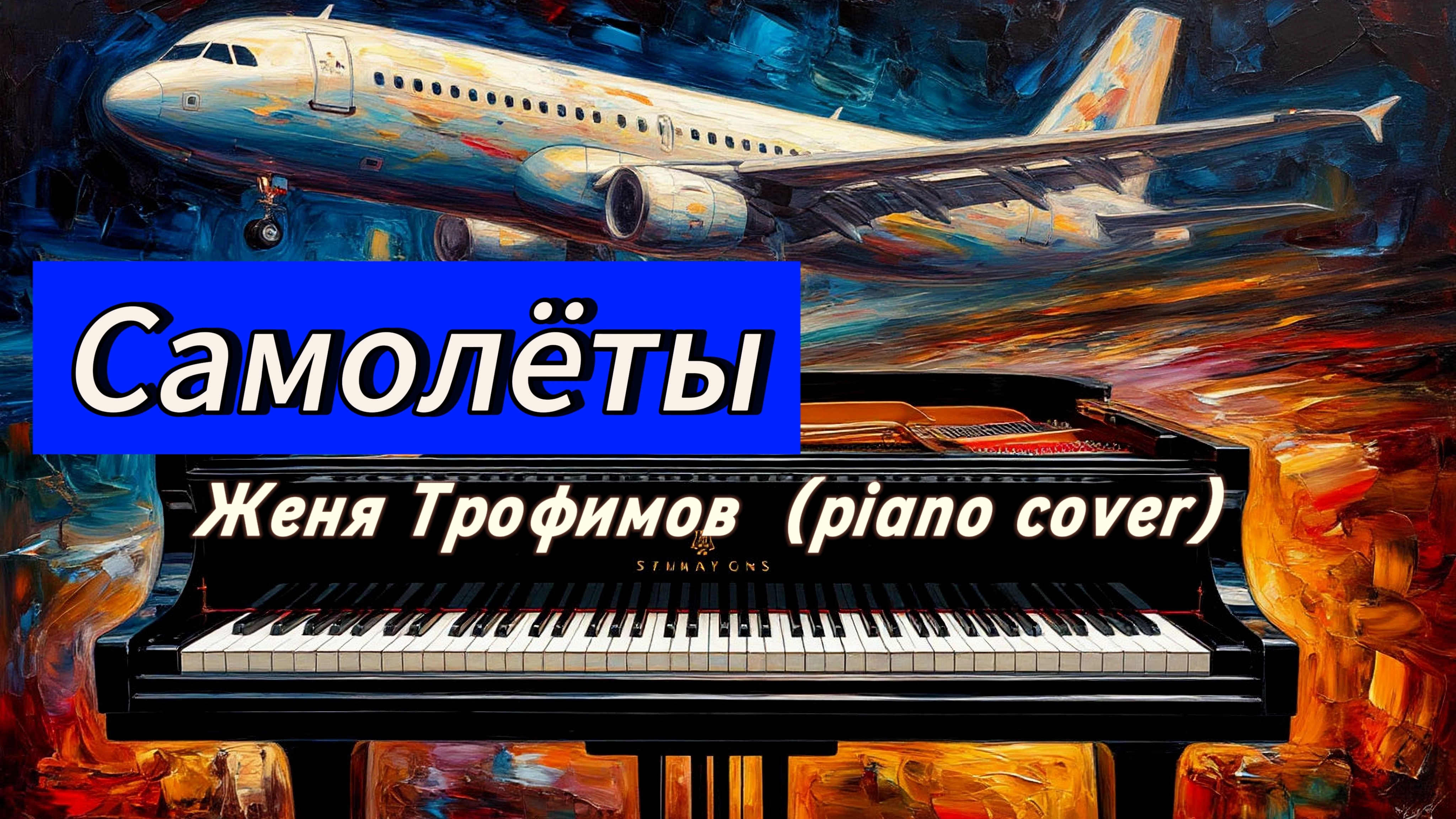 Самолеты Женя Трофимов (piano cover) Нейросеть