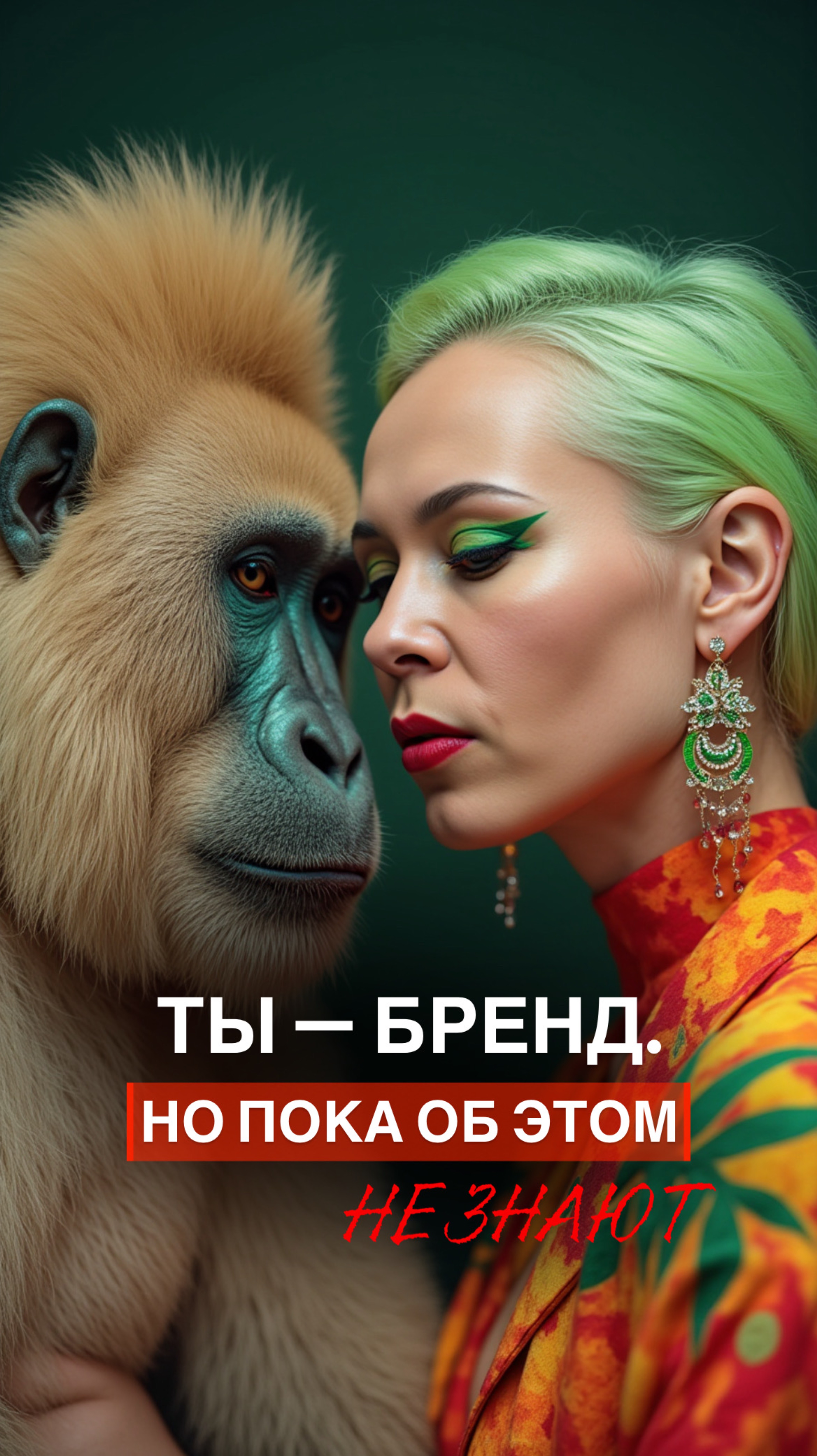 ТЫ — БРЕНД. НО ПОКА ОБ ЭТОМ НЕ ЗНАЮТ.