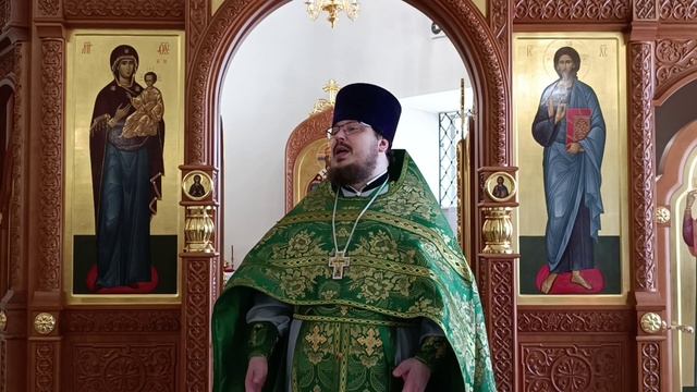 Проповедь протоиерея Сергия Третьякова в праздник Пятидесятницы