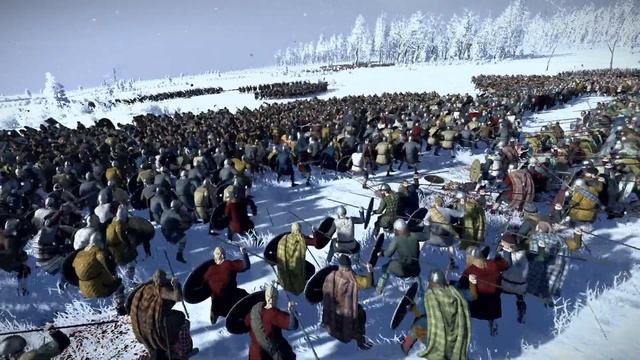 Битва викингов с ирландцами Cinematic battle