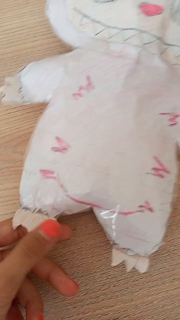ЛАБУБУ СВОИМИ РУКАМИ😻💝 Сделала Лабубу из бумаги💫🥰
