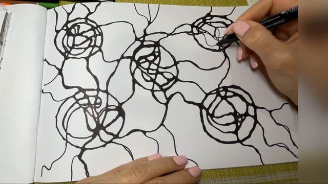 Нейрографика✨✨✨занятие для жизни❤️присоединяйтесь ссылка ниже, в комментариях