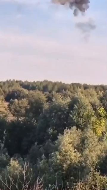 Красивые кадры перехвата украинского БпЛА-камикадзе Ан-196 «Лютiй»