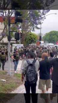 ⚡️На фоне протестов в США морские пехотинцы, находящиеся на базе Кэмп-Пендлтон в Южной Калифорнии, п