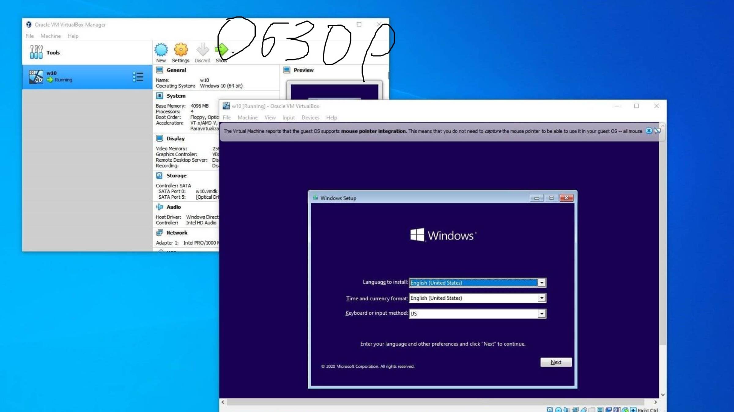Обзор 2 виртуальных машин Песочница Windowsи Virtual Box