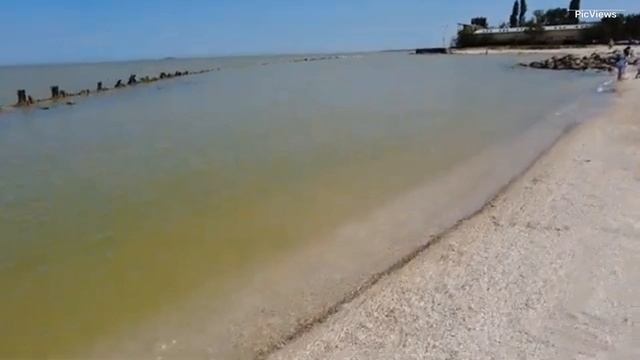 Ейск Краснодарский край сегодня 8 июня 2025. Какая погода, обстановка на пляже, море сейчас