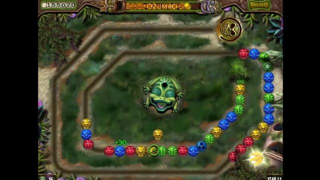 Zuma's Revenge!. Прохождение игры №2. Тихая деревня