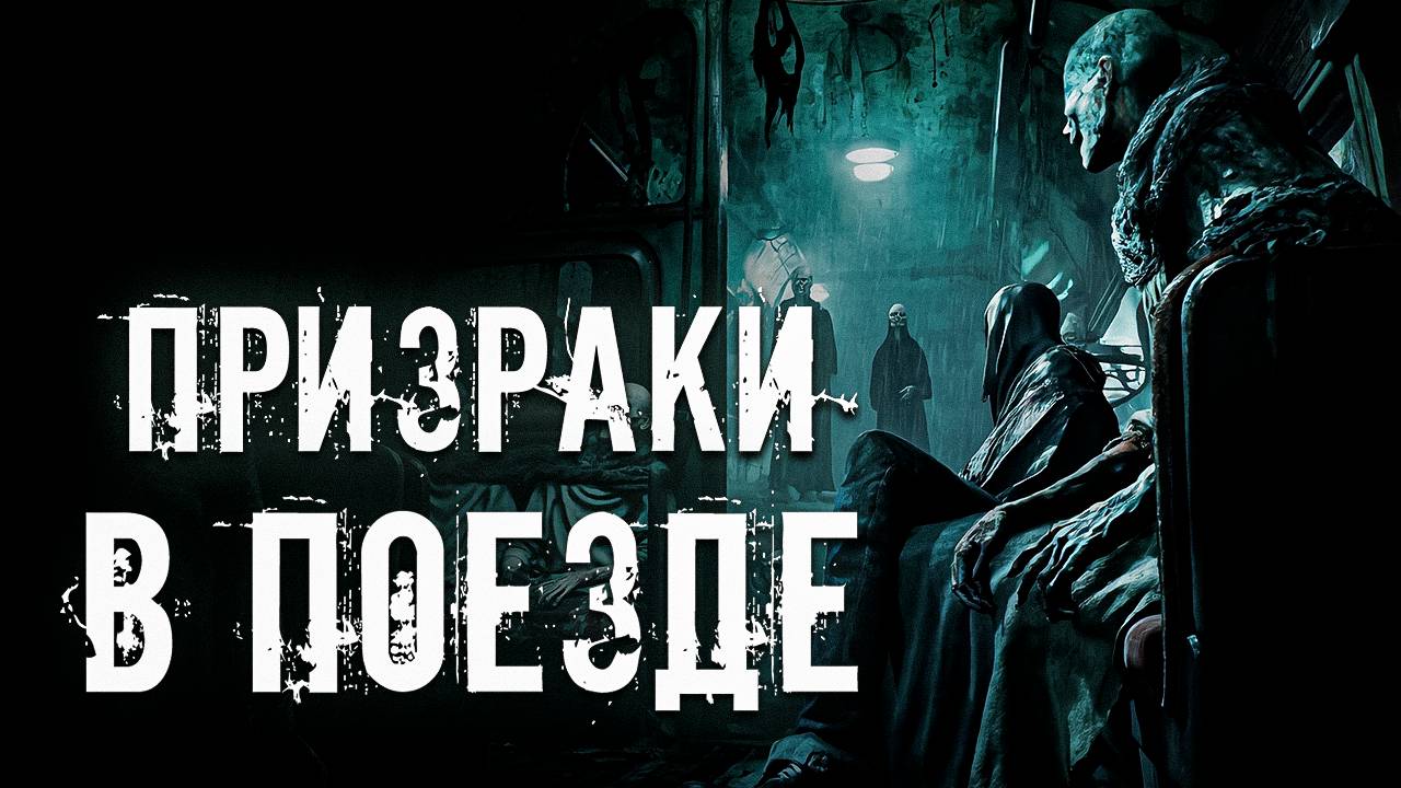 ПРИЗРАКИ В ПОЕЗДЕ ● СТРАШНЫЕ ИСТОРИИ НА НОЧЬ. Страшилки на ночь.