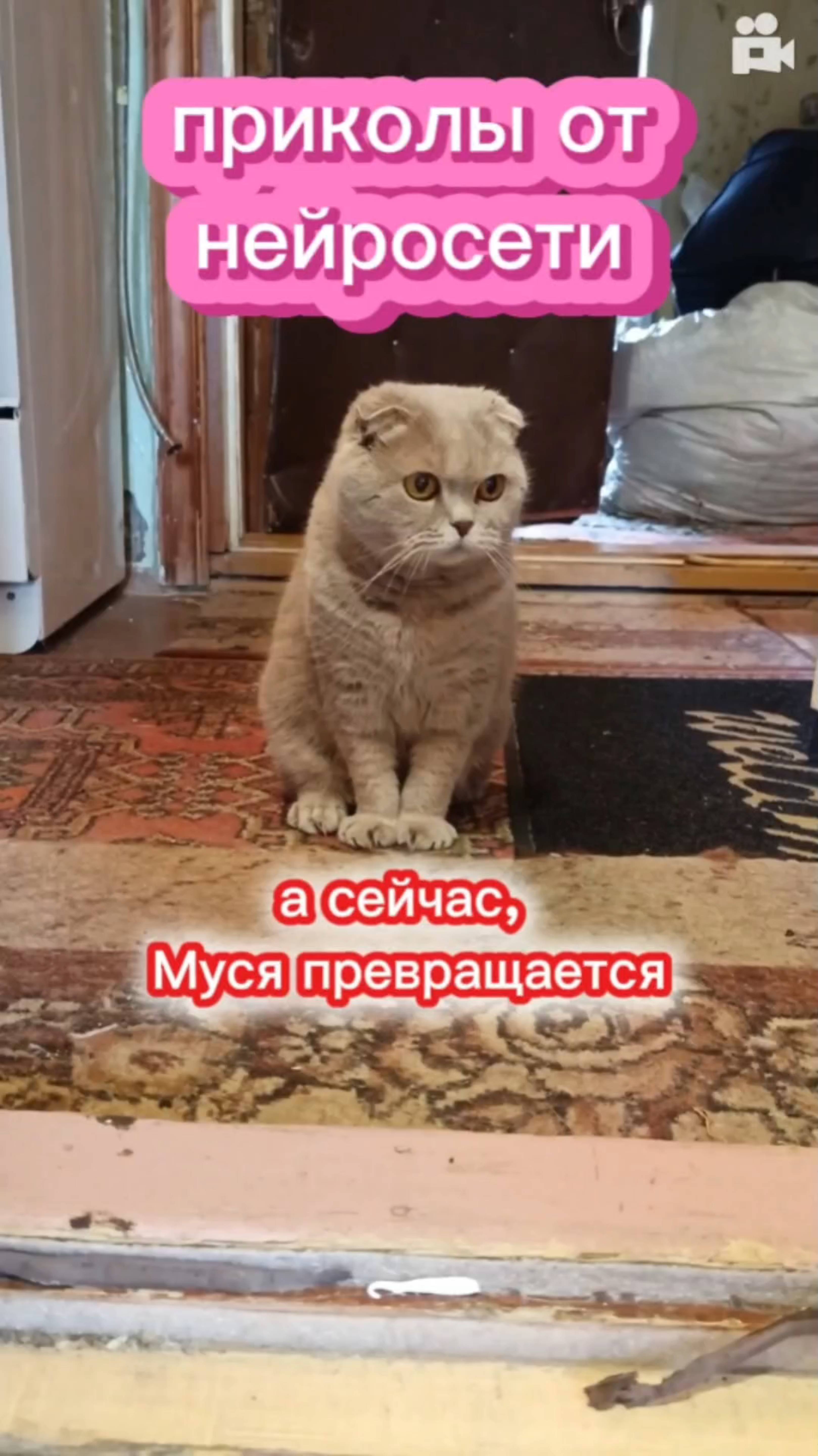 Приколы от нейросети 🤣 Перевоплощение.