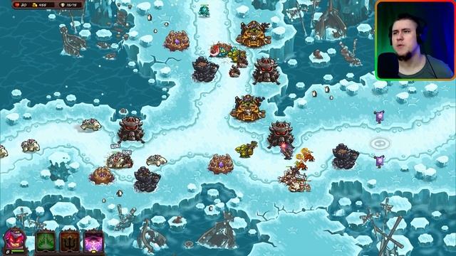 СНЕЖНЫЙ ФАРС   ⇶   Kingdom Rush Vengeance №3