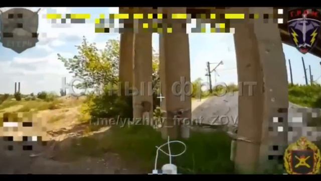 Противник заминировал мост в районе Северска,дабы подорвать,на случай отступления,наши опередили ВСУ