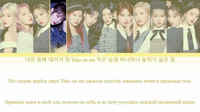 Iz*one - Panorama |кириллизация , перевод|