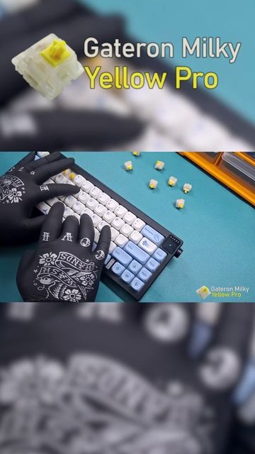 Gateron Milky Yellow Pro Линейные свичи