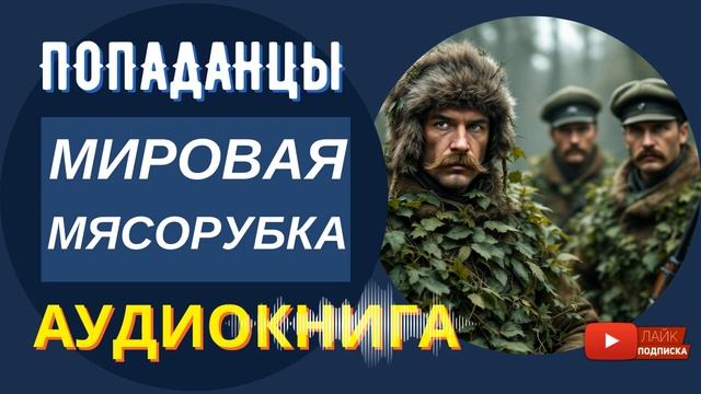 АУДИОКНИГА // МИРОВАЯ МЯСОРУБКА: ПОПАДАНЕЦ В СИБИРИ / Попаданцы, Фэнтези, Боевик, Приключения
