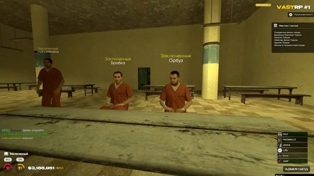 DRЫNDA ЗАПЕР 100 ИГРОКОВ в САМОЙ БОЛЬШОЙ ТЮРЬМЕ в Garry’s Mod DarkRP