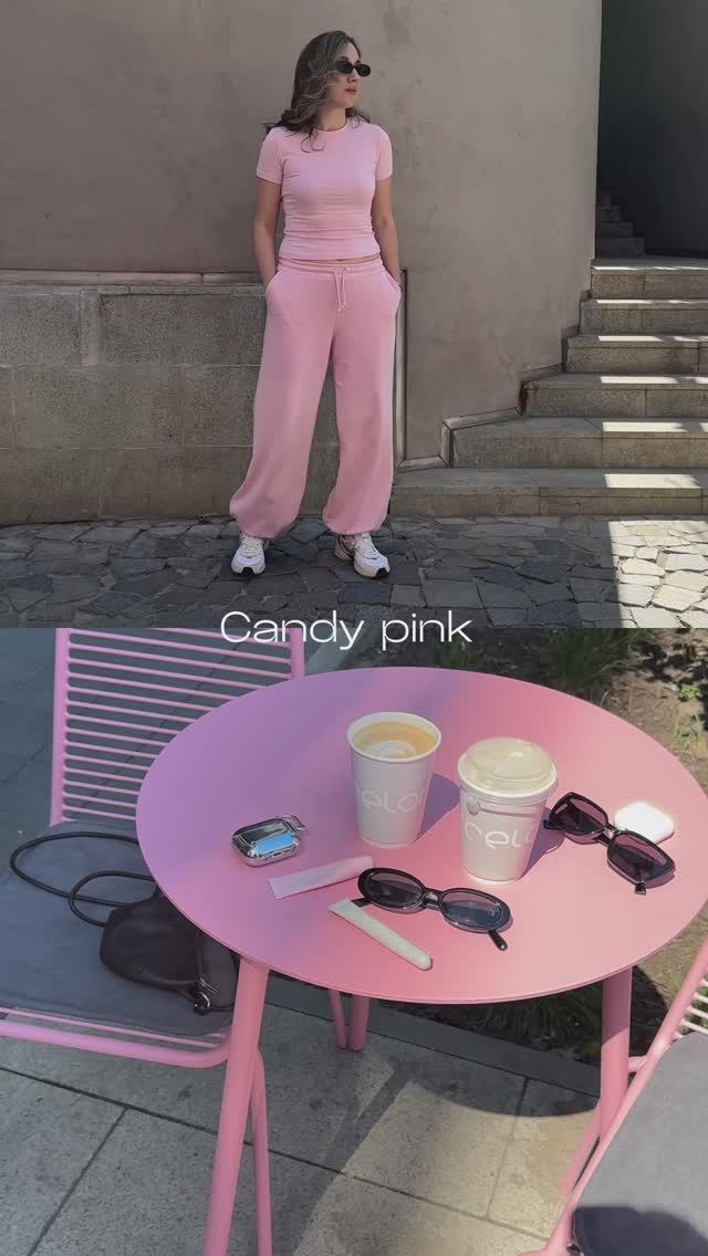 Pink outfit: Футболка арт wb: 323186190
Брюки арт wb: 271383077