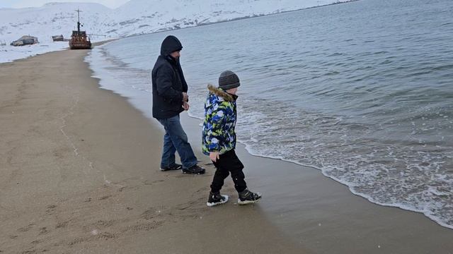 Баренцево море в Териберке