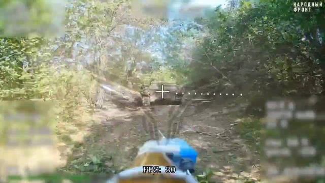 Донбасс  Вблизи н.п.Иванополье дрон КВН боевой группы«Рубикона»осуществляя разведку, обнаружен НРТК