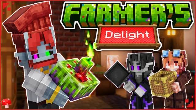 ЛУЧШИЙ МОД на ЕДУ в Майнкрафте  Farmers Delight + АДДОНЫ