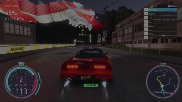 Первая гонка на Honda NSX и знакомство с миром скорости в The Crew | Tech Studio Sensei