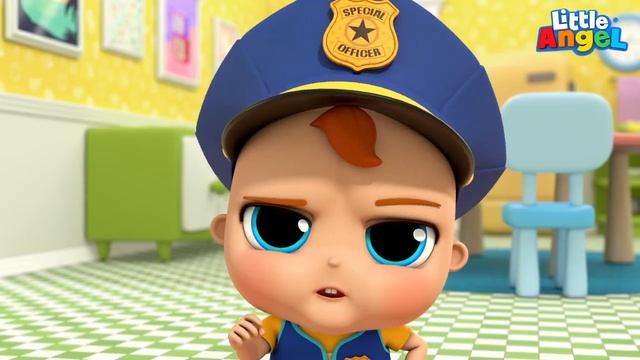 Little Angel - Капкейковая Полиция 療療   Развивающие Мультики Для Детей   Little Angel Русский